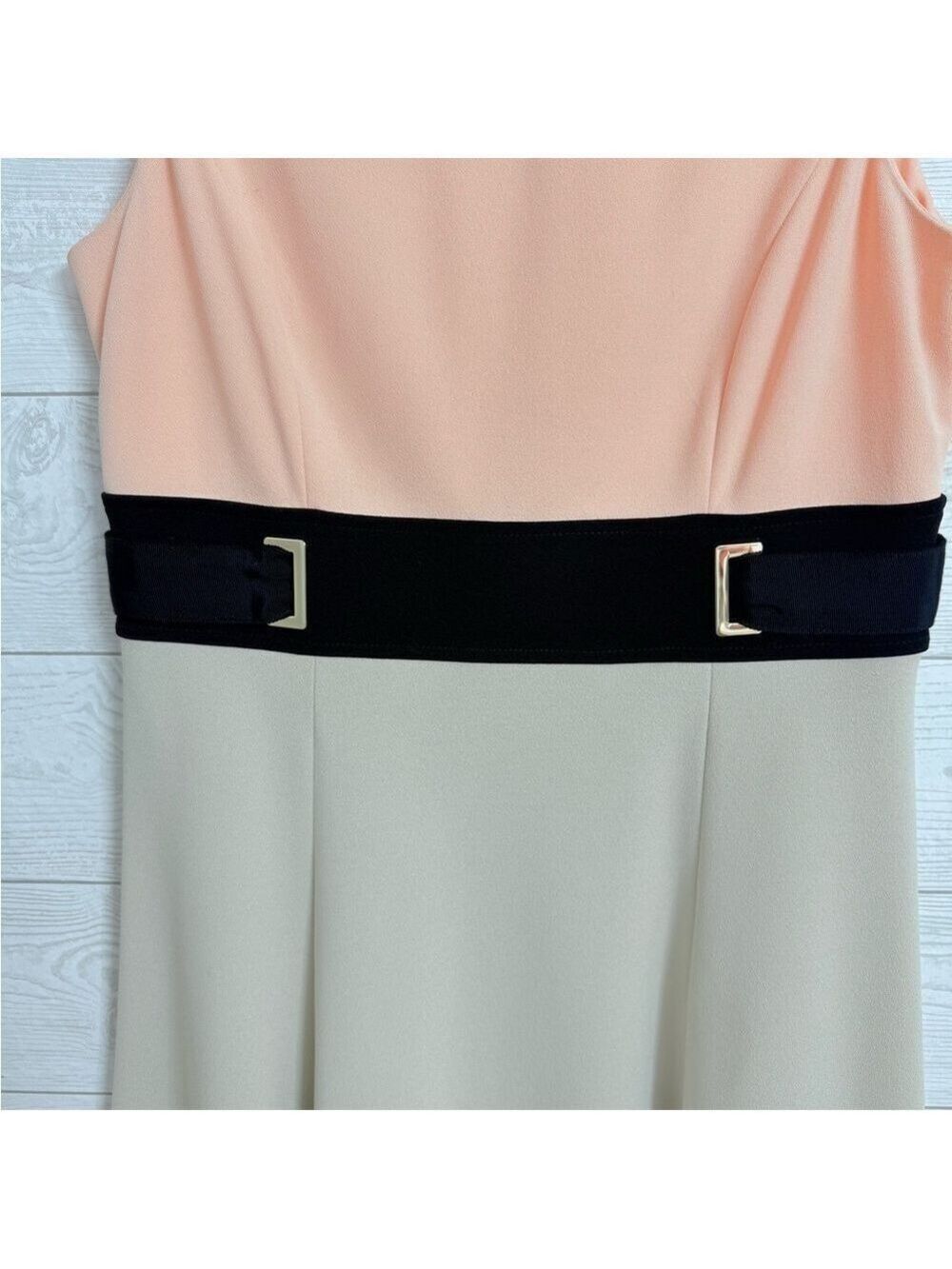 Calvin Klein Women’s Tri-Color Sleeveless Dress. Size 4 - Picture 5 of 9